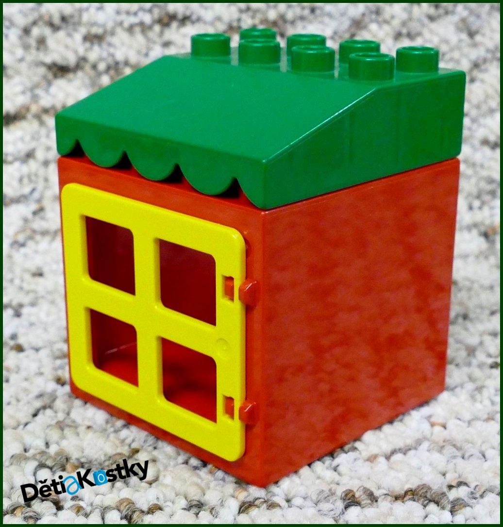 Lego® Duplo® Střecha Nízká Tmavě Zelená