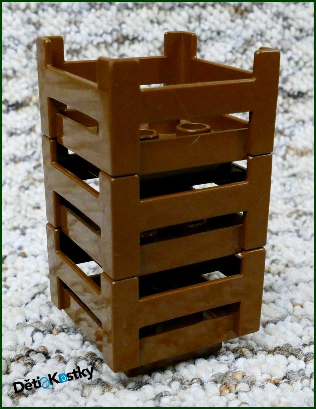Lego® Duplo® Přepravka Tmavě Hnědá