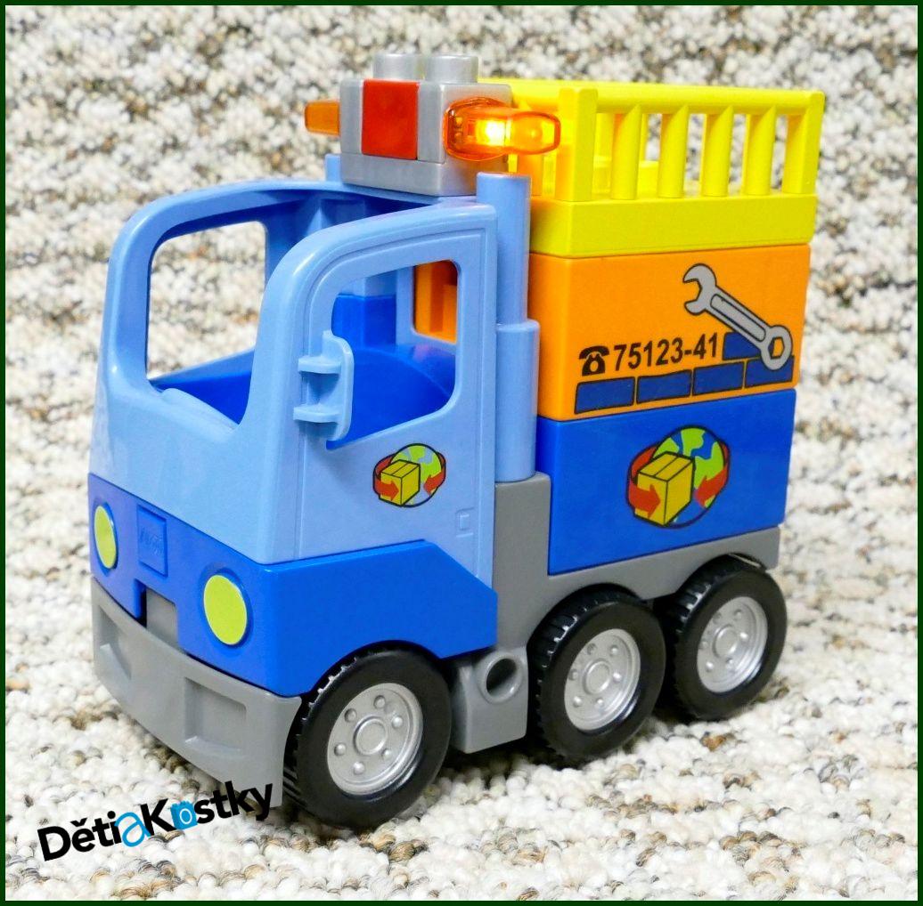 Lego® Duplo® Poštovní Nákladní Auto s Majáčkem