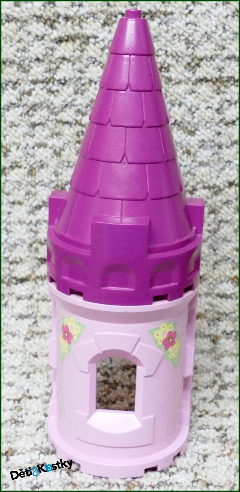 Lego® Duplo® Věž Hradu Vysoká Fialová