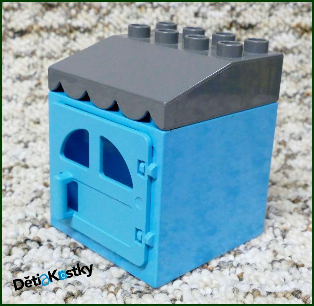 Lego® Duplo® Střecha Nízká Tmavě Šedá