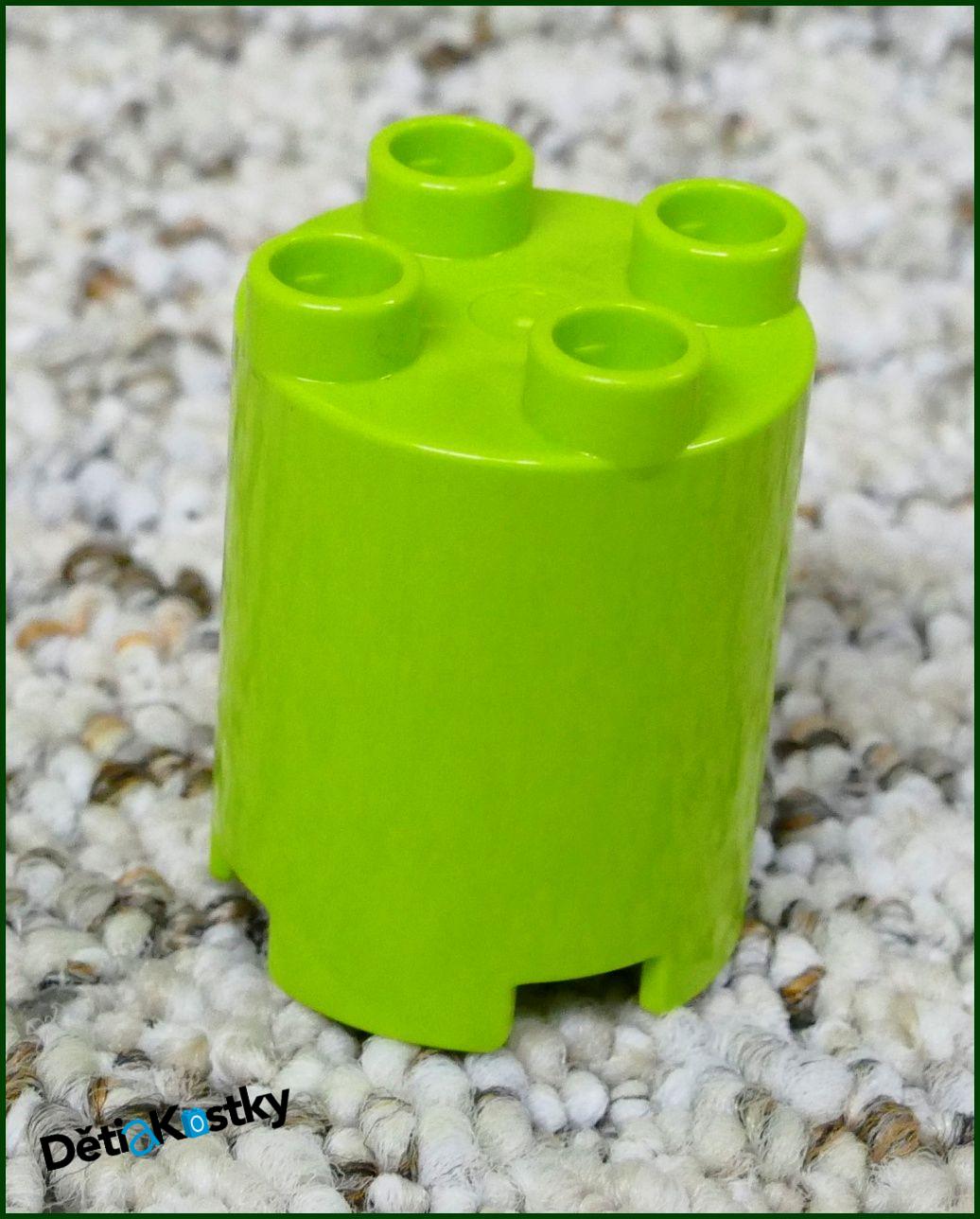 Lego® Duplo® Kostka Váleček (Sloup) Limetka