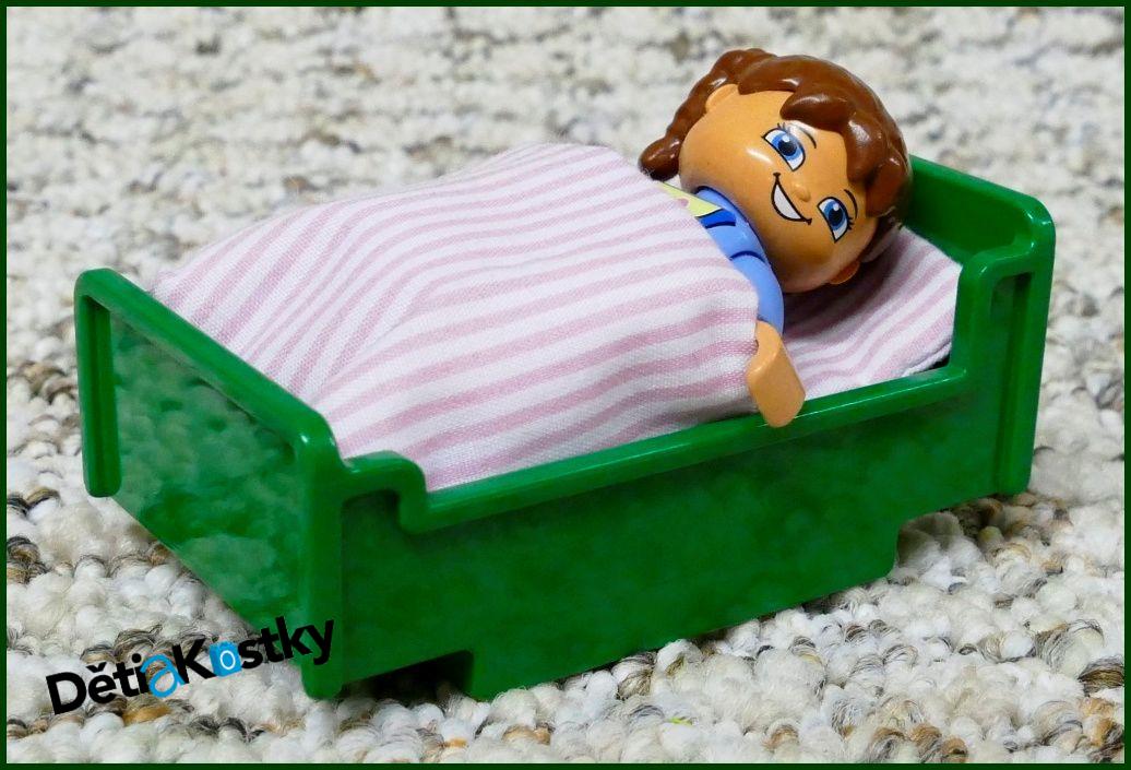 Lego® Duplo® Postýlka Tmavě Zelená