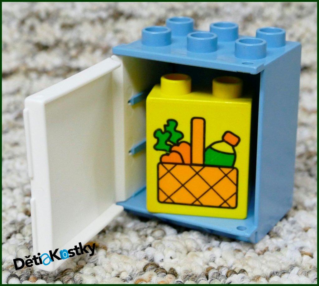 Lego® Duplo® Lednička Světle Modrá