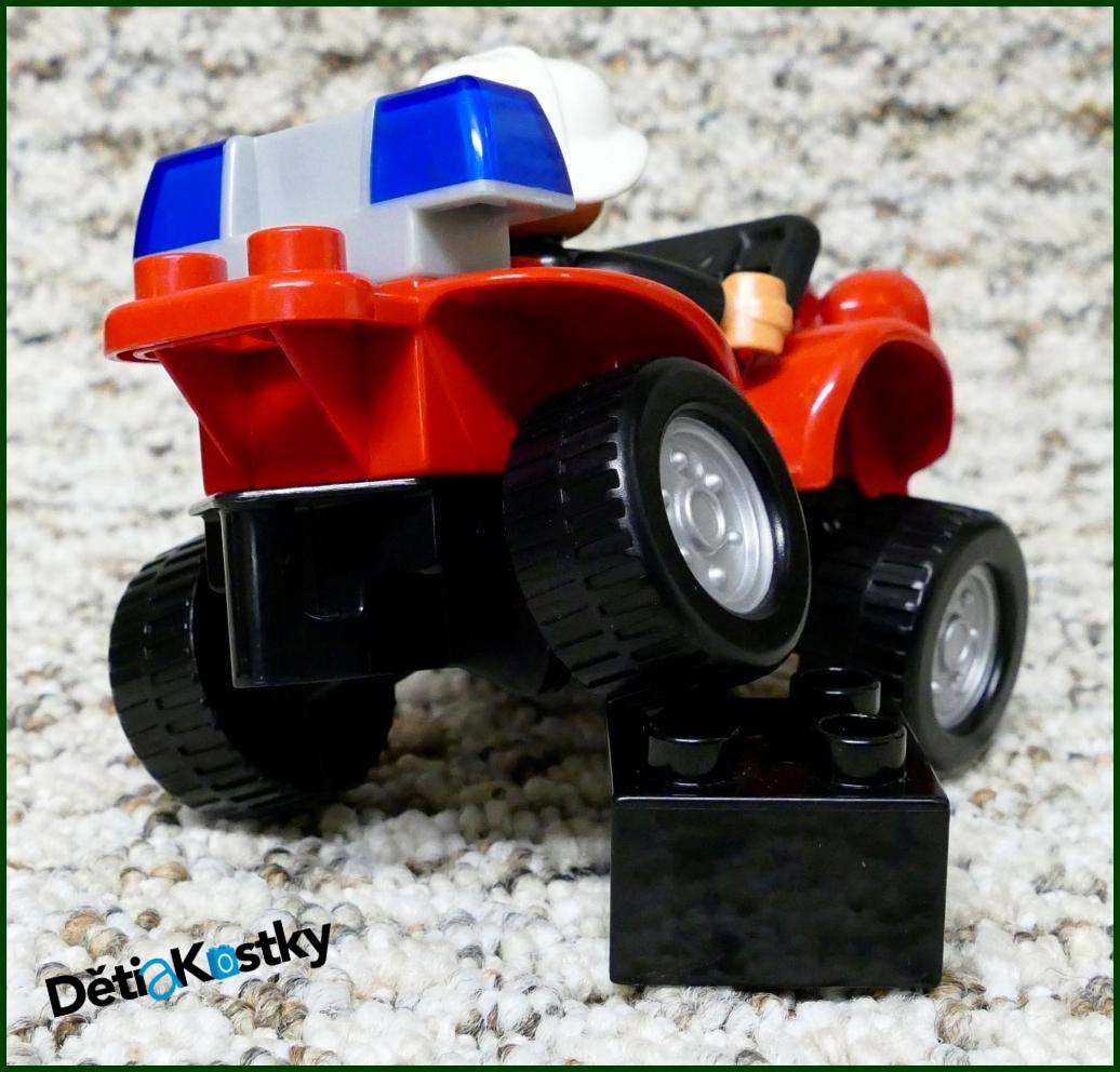 Lego® Duplo® Terénní Čtyřkolka - Hasič Obyčejný