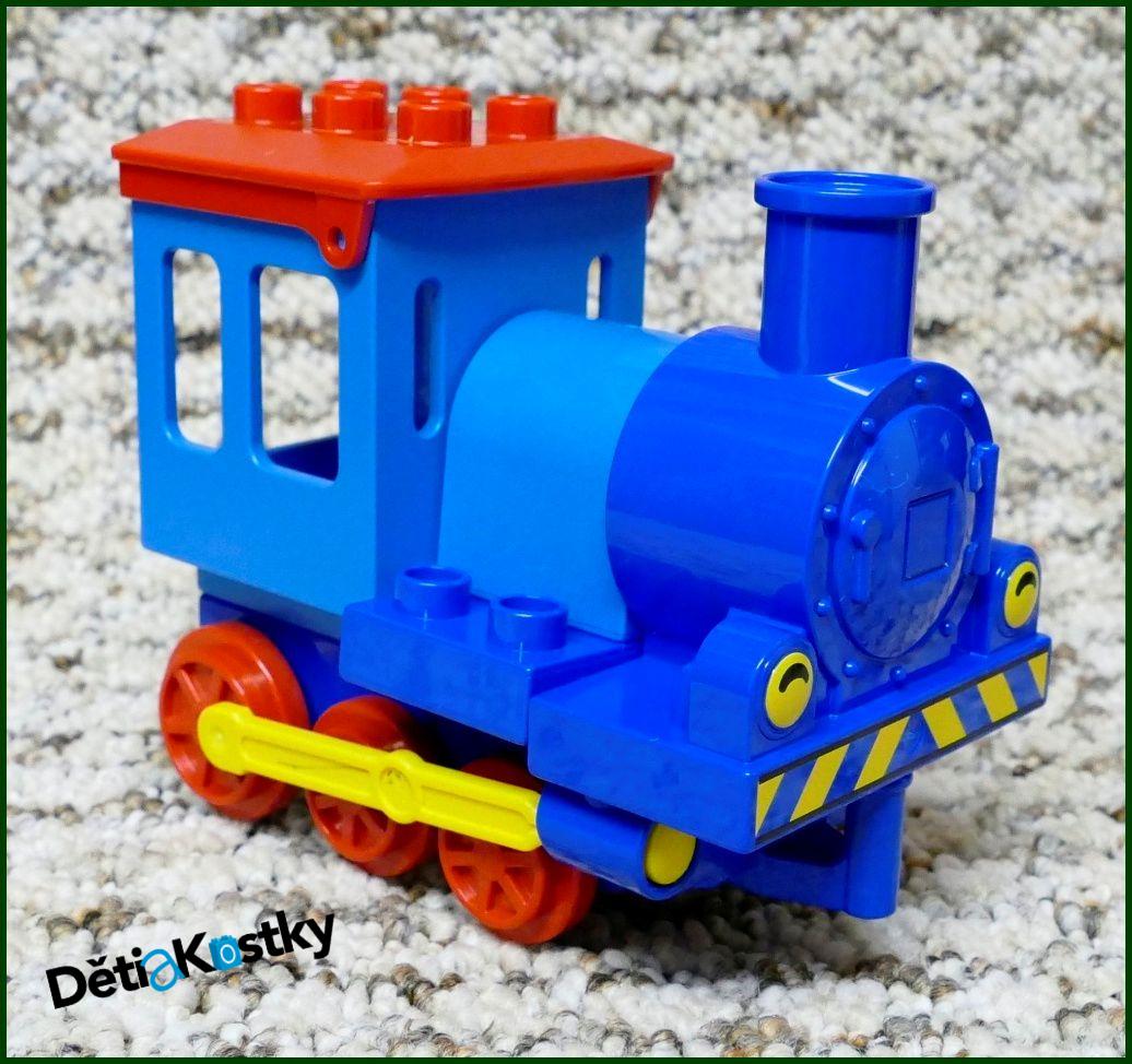 Lego® Duplo® Mašinka Parní Modrá s Kabinkou