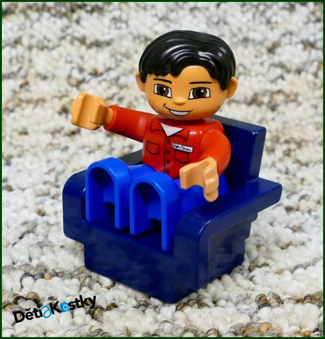 Lego® Duplo® Křeslo Hranaté Modré