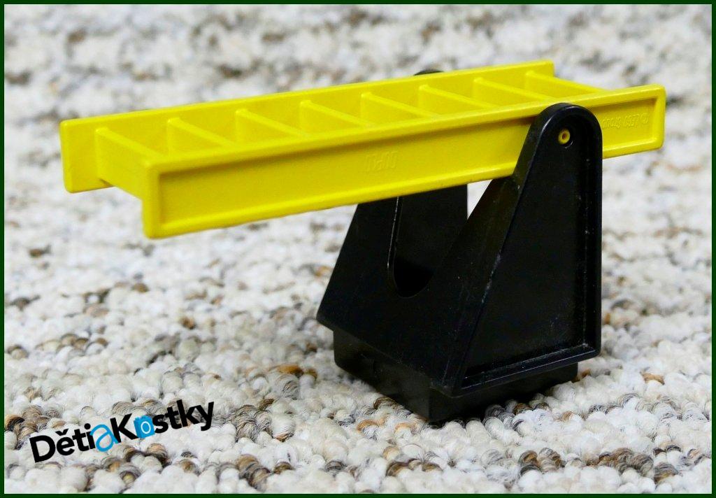 Lego® Duplo® Žebřík Žlutý s Černým Podstavcem