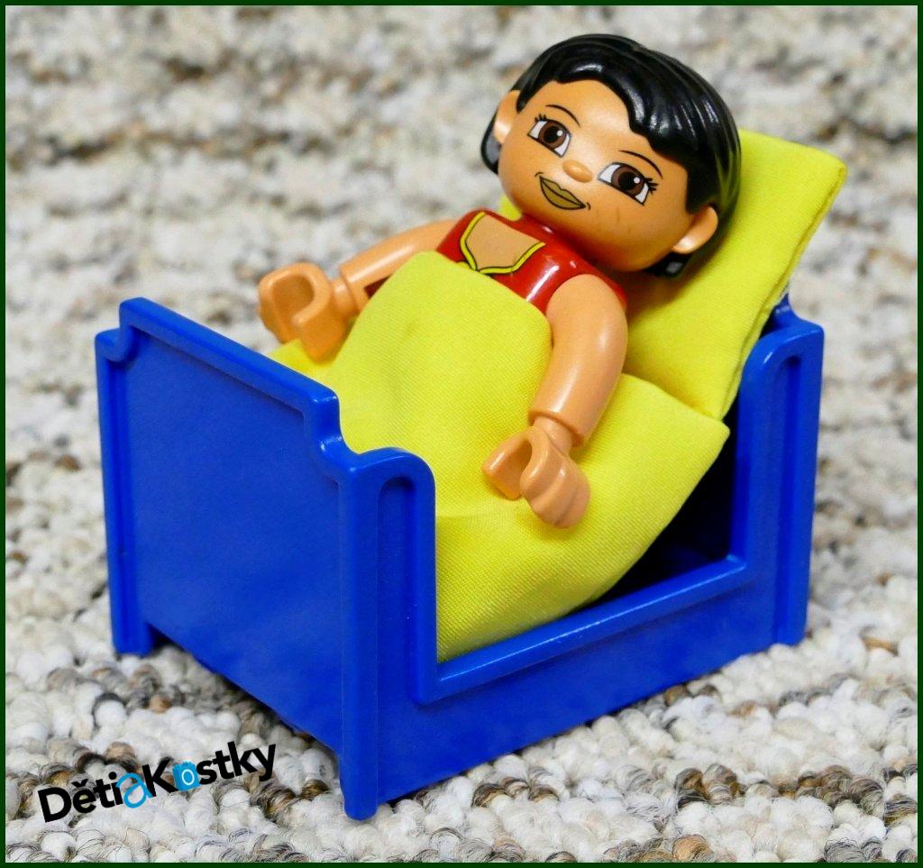 Lego® Duplo® Postýlka Modrá Vysoká