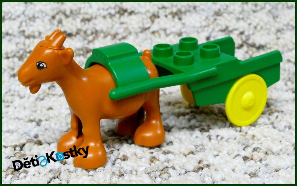 Lego® Duplo® Vozík pro Zvířátka Zelený