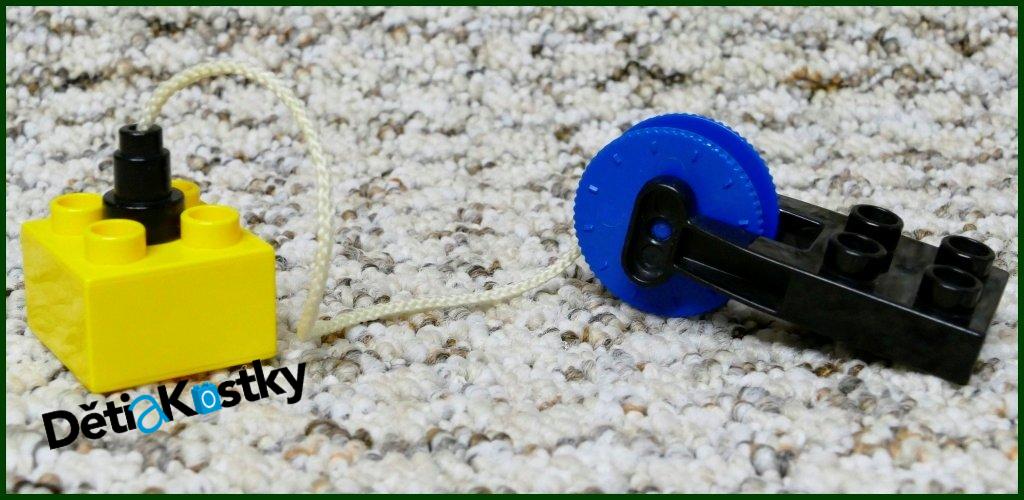 Lego® Duplo® Naviják Malý - Modré Kolečko/Připojení