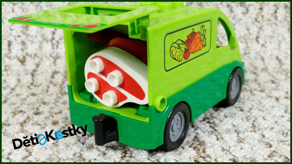 Lego® Duplo® Dodávka Zelenina / Ovoce s Příslušenstvím