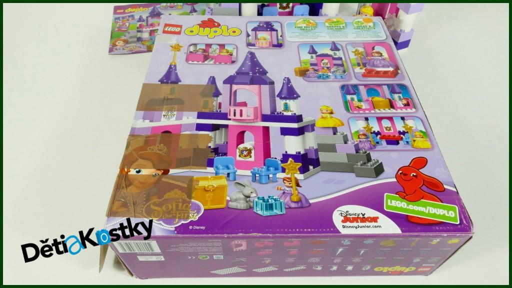 Lego® Duplo® 10595 Princezna Sofie - Královský Hrad (Horší Krabice)