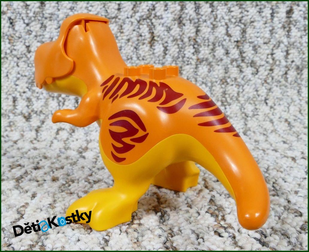 Lego® Duplo® Dino Tyranosaurus Rex Velký Oranžový