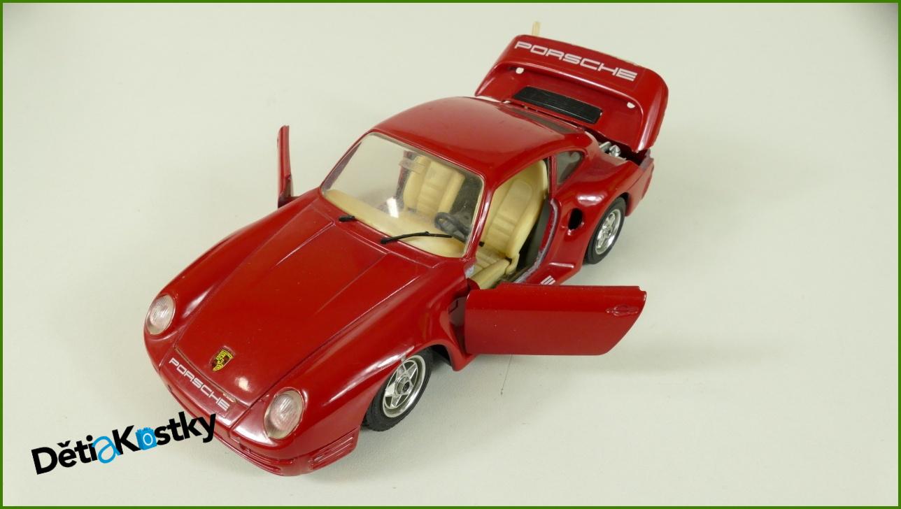 Model Auta Bburago 1:24 - Porsche 959 - Viz Popis