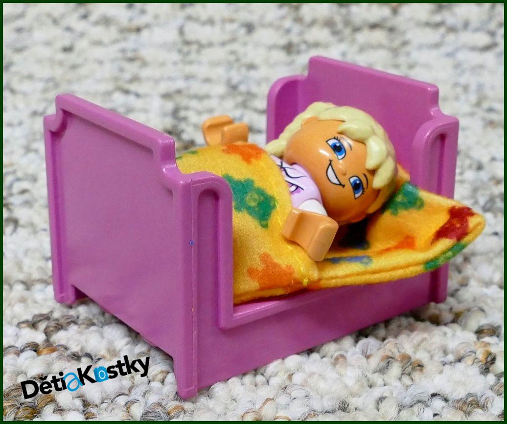 Lego® Duplo® Postýlka Tmavě Růžová Vysoká