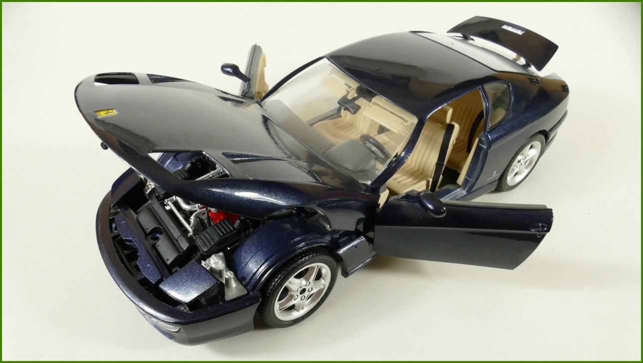 Kovový Model Bburago 1:18 - Ferrari 456 GT - (1992) - Viz Popis