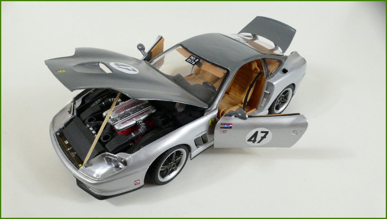 Model Maisto 1:18 - Ferrari 550 Maranello - Viz Popis
