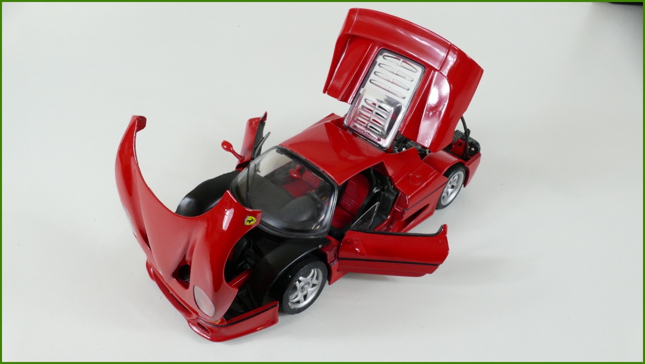 Model Maisto 1:18 - Ferrari F50 - Viz Popis