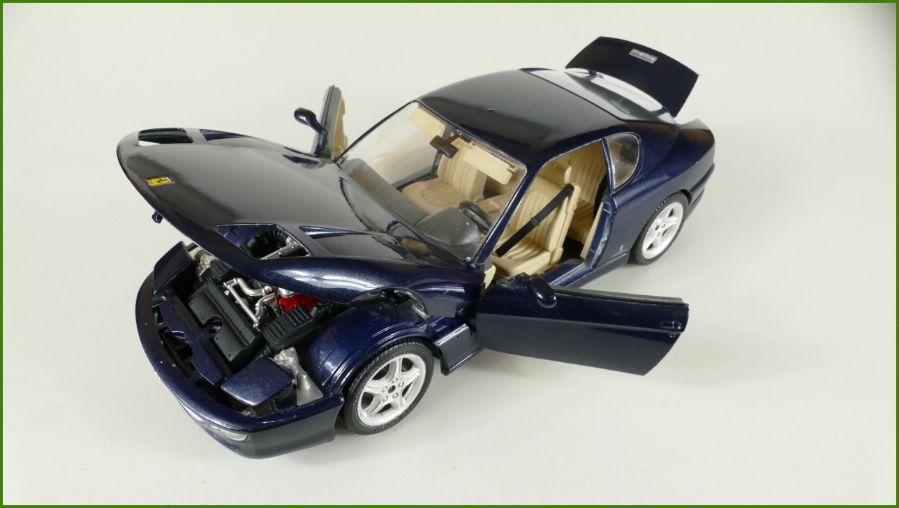 Kovový Model Bburago 1:18 - Ferrari 456 GT (1992) - Viz Popis