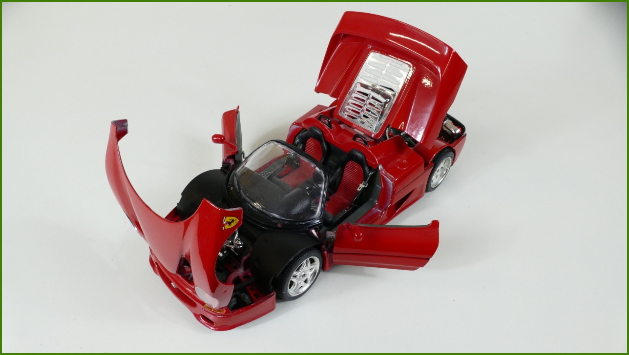 Kovový Model Bburago 1:18 - Ferrari F50 - Viz Popis