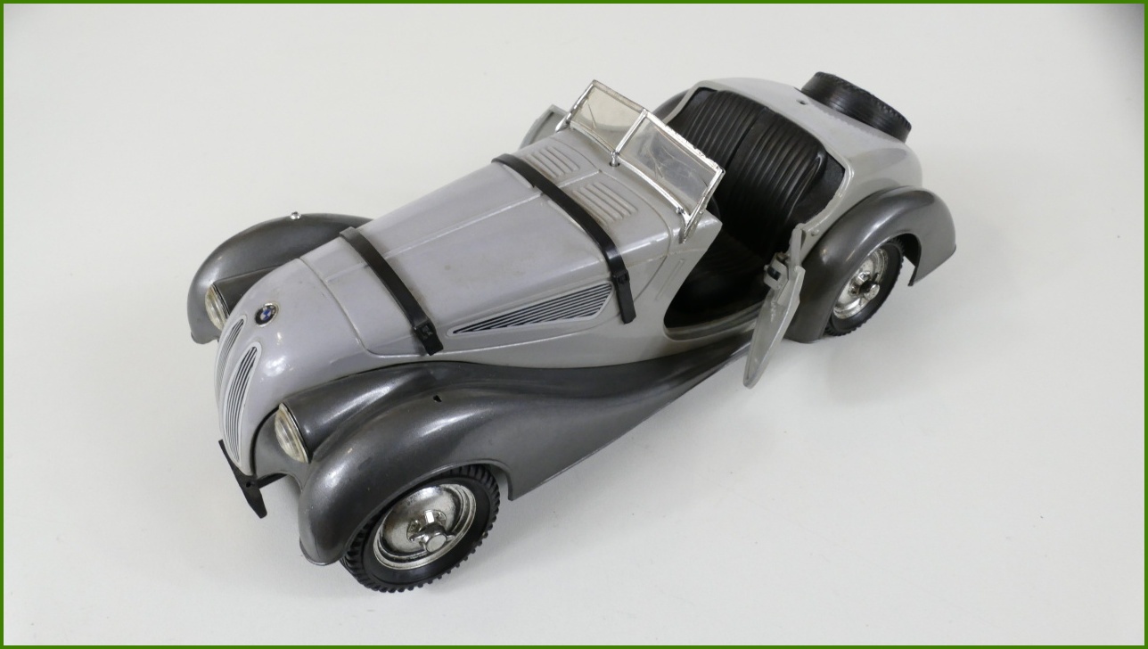 Model Auta Polistil 1:16 - BMW 328 - Viz Popis
