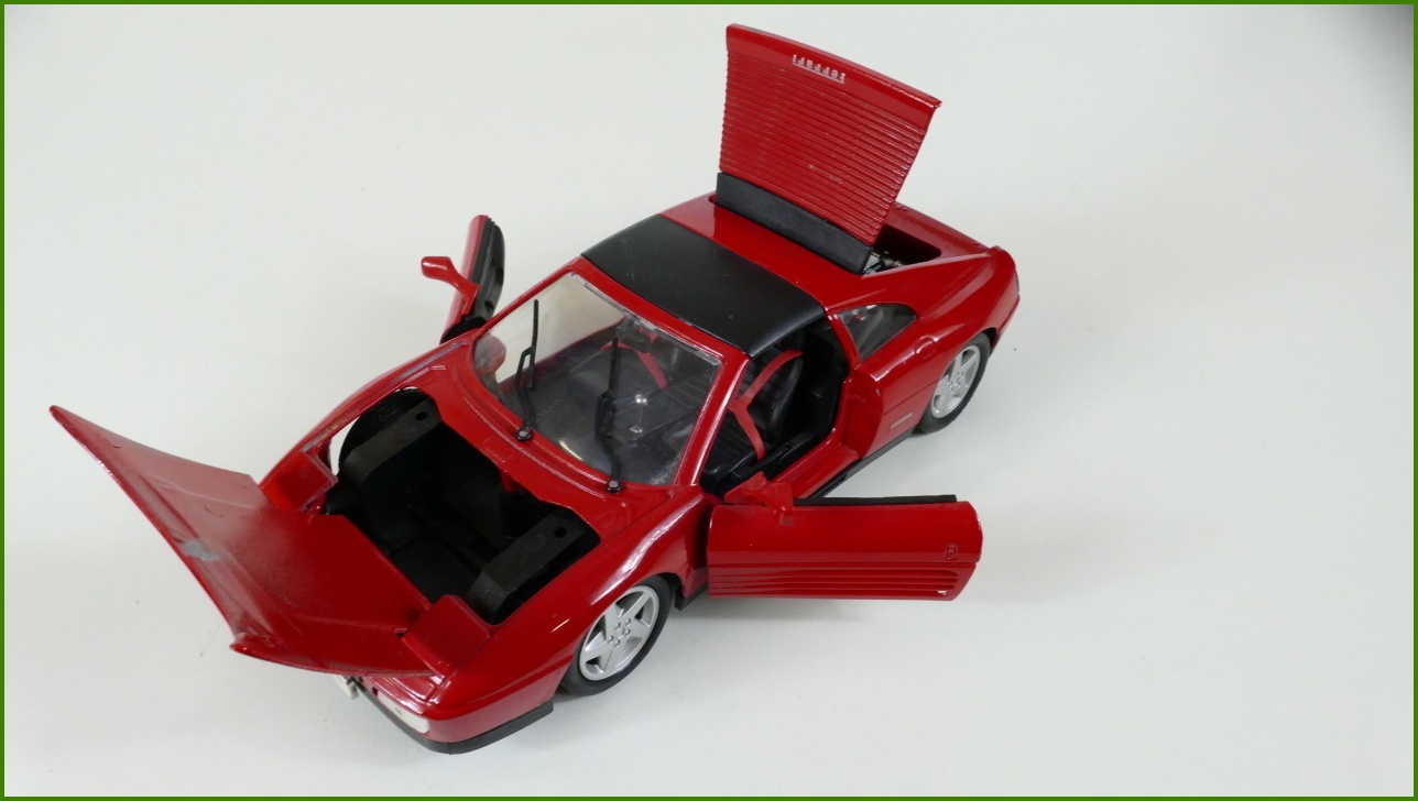 Model Auta Maisto 1:18 - Ferrari 348 ts - Viz Popis