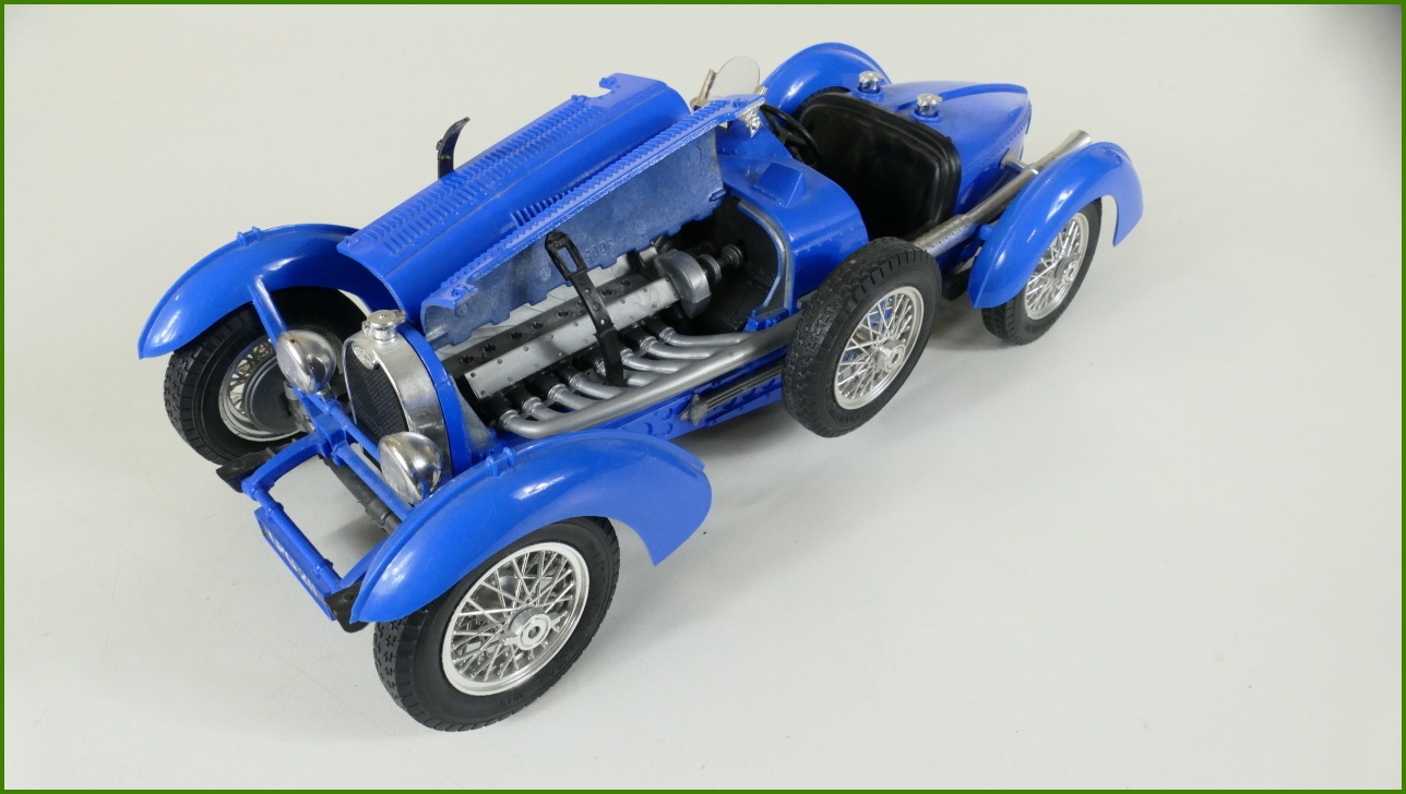 Kovový Model Bburago 1:18 - Bugatti Type 59 (1934)