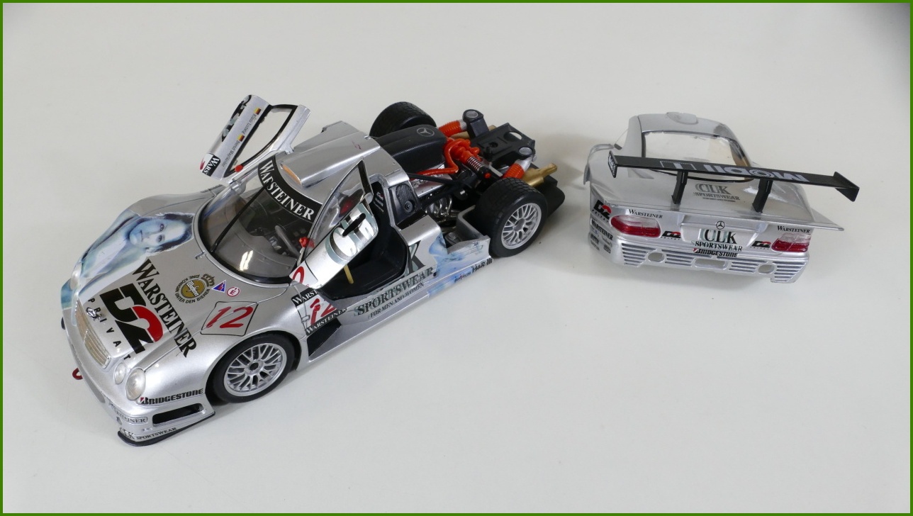 Model Auta Maisto 1:18 - Mercedes CLK-GTR - Viz Popis