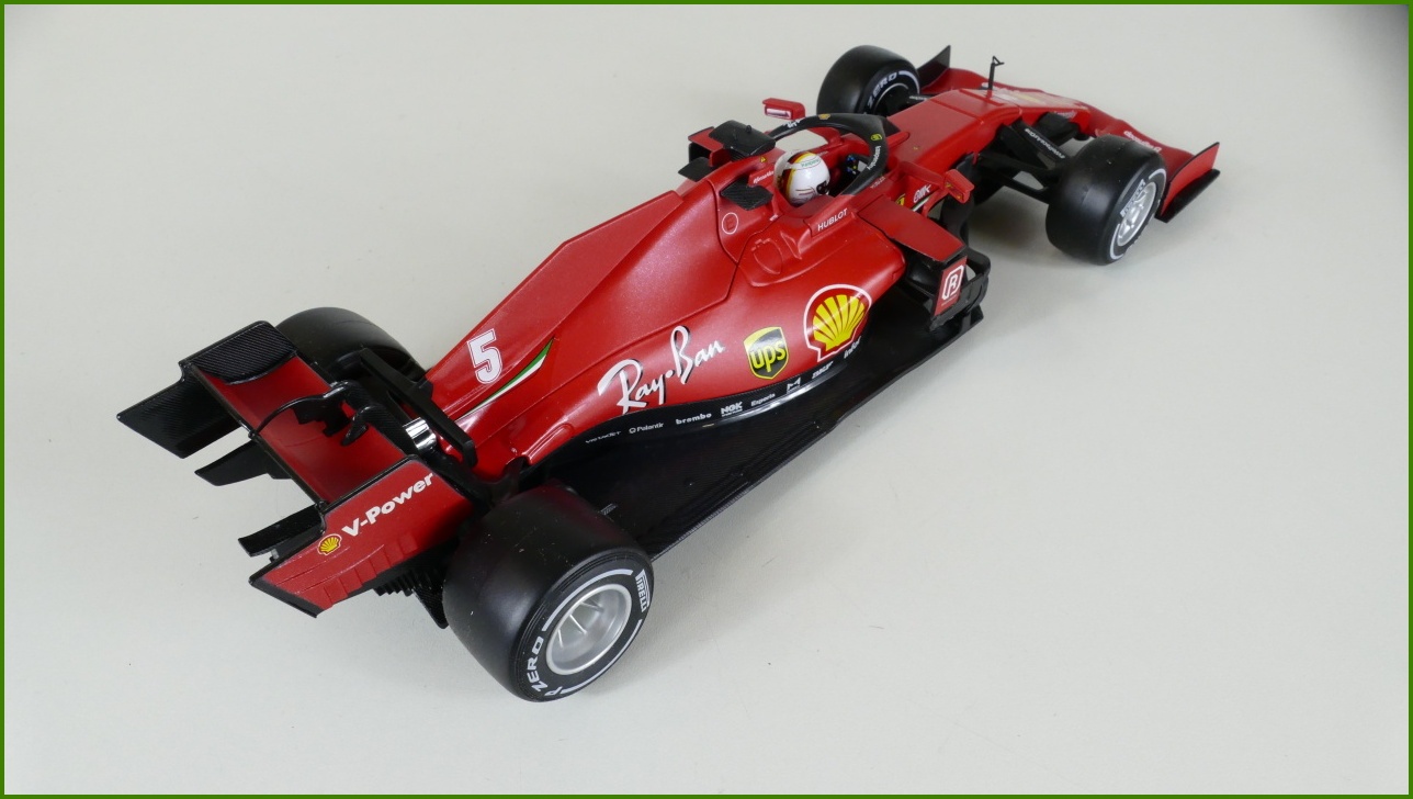 Model Formule Bburago 1:18 - F1 SF1000 - Sebastian Vettel (Austrian GP 2020) s Krabicí