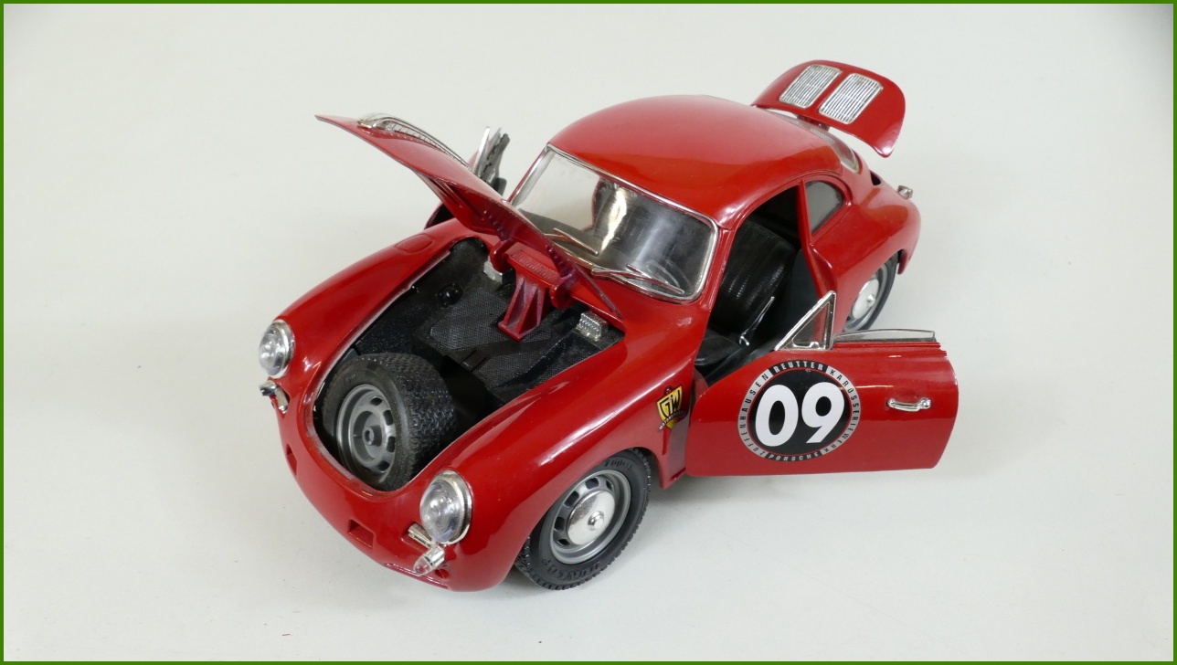Kovový Model Bburago 1:18 - Porsche 356 B (1961) - Viz Popis