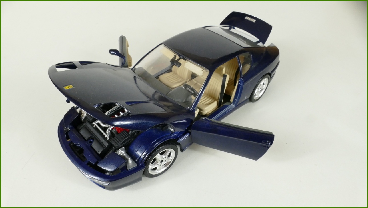 Kovový Model Bburago 1:18 - Ferrari 456 GT (1992) - Viz Popis