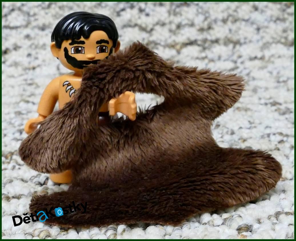 Lego® Duplo® Pravěký Člověk v Kožešině s Vousy