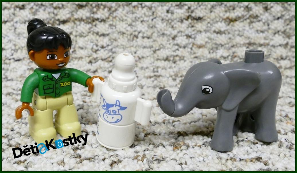 Lego® Duplo® Láhev pro Zvířátka Bílá