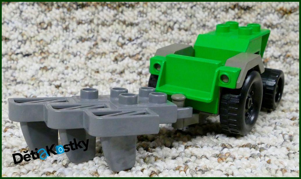 Lego® Duplo® Traktor Malý - Světle Zelený
