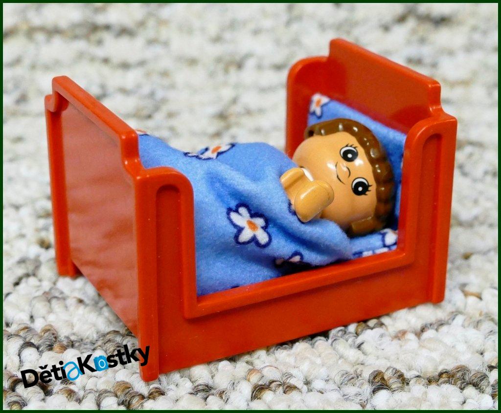 Lego® Duplo® Postýlka Červená Vysoká