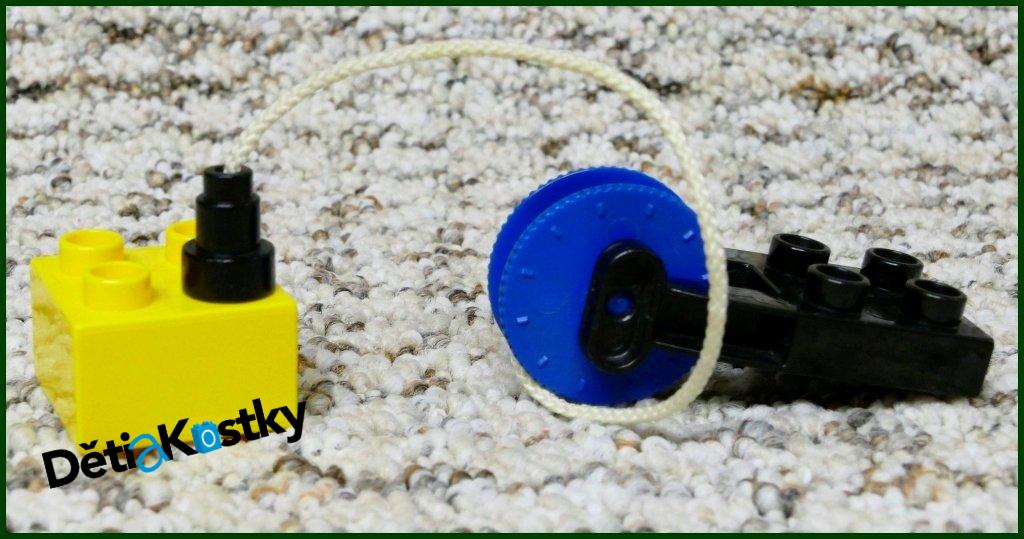 Lego® Duplo® Naviják Malý - Modré Kolečko/Připojení