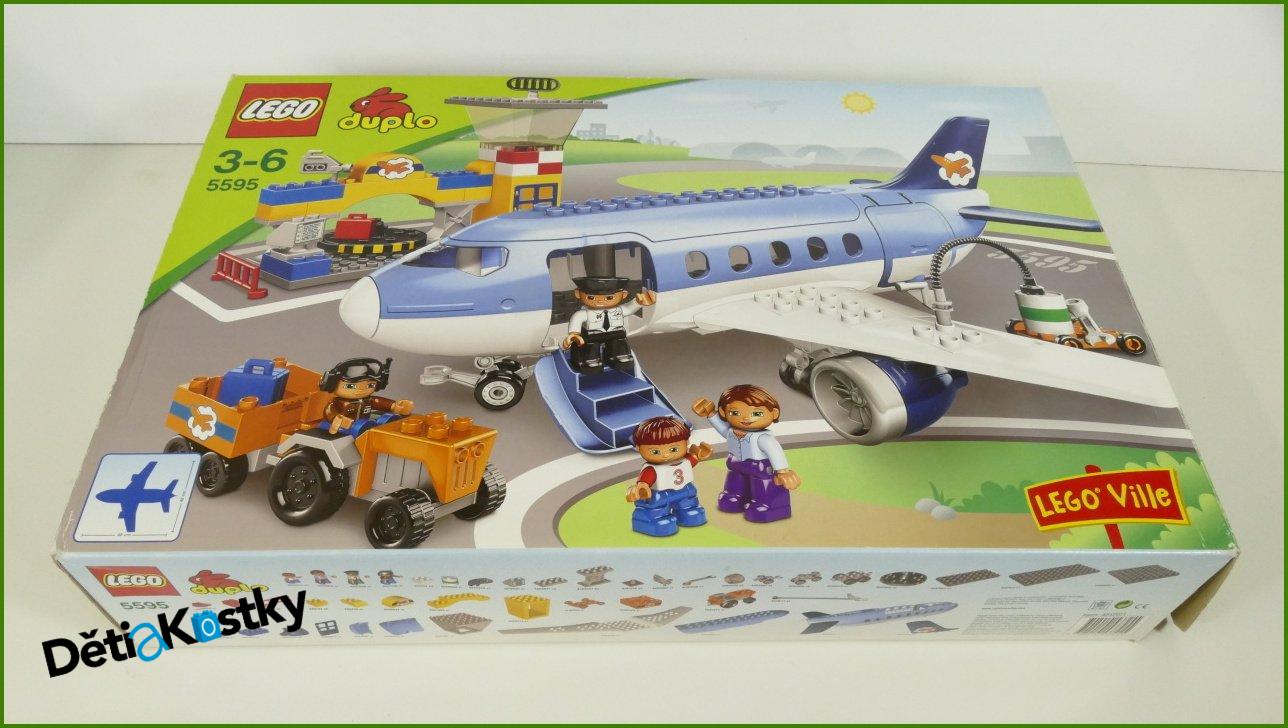 Lego® Duplo® 5595 Letiště s Krabicí a Návodem