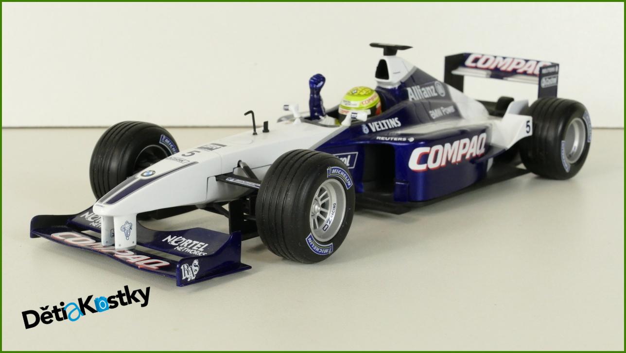 Model Formule Hot Wheels 1:18 - Williams FW23 (2001) - Ralf Schumacher