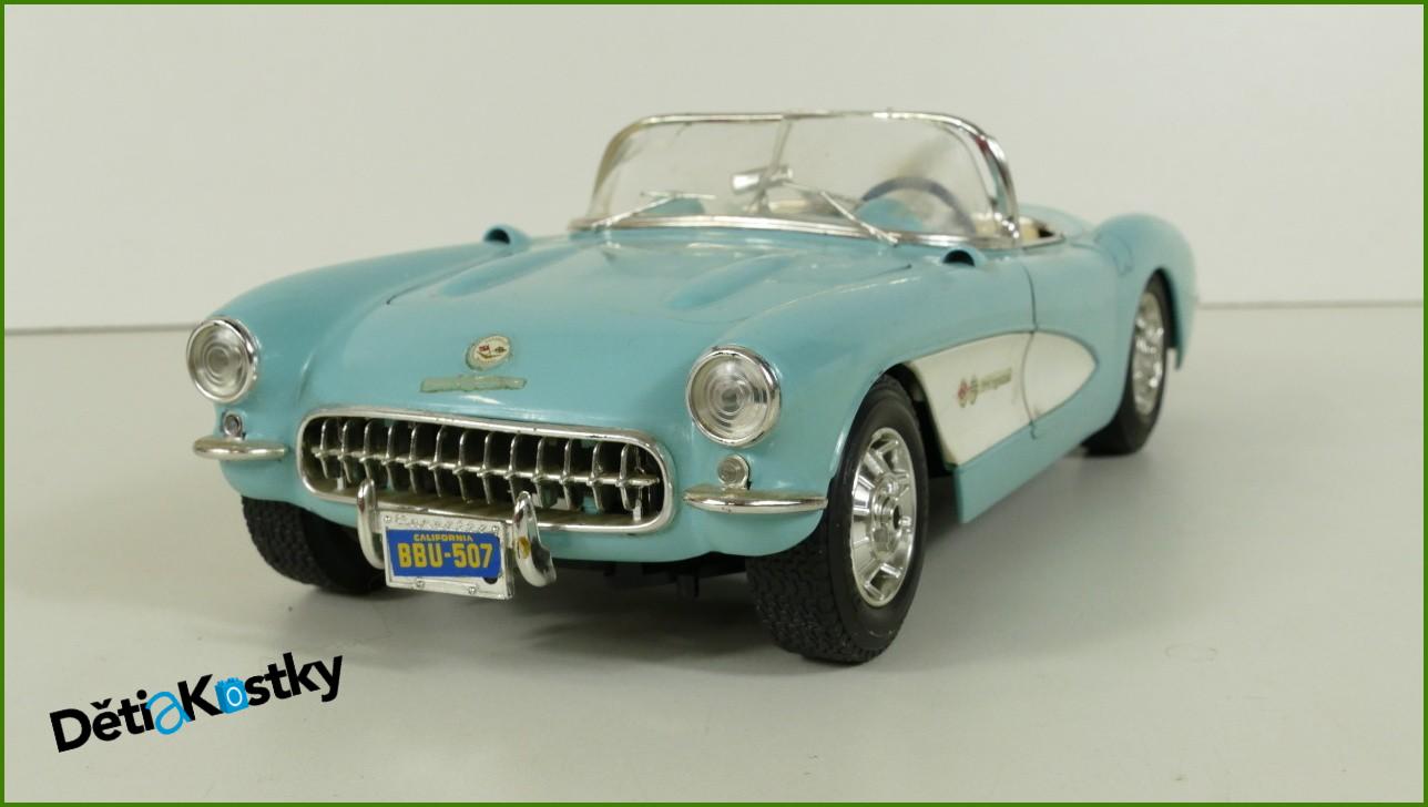 Kovový Model Bburago 1:18 - Chevrolet Corvette - (1957) - Viz Popis