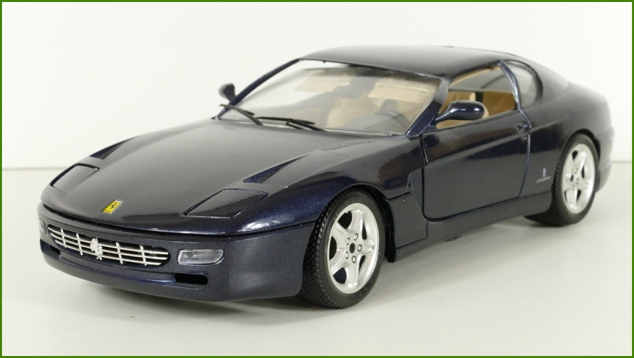 Kovový Model Bburago 1:18 - Ferrari 456 GT - (1992) - Viz Popis