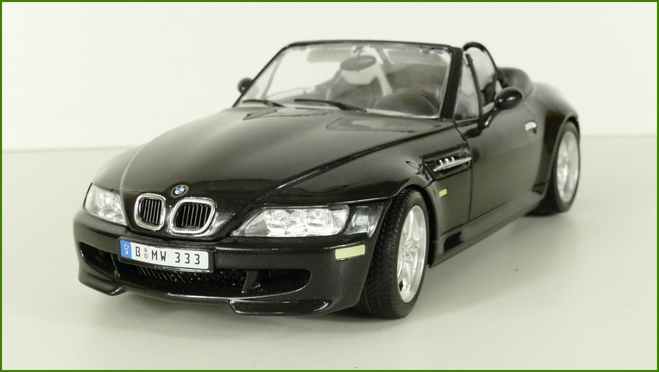 Kovový Model Bburago 1:18 - BMW M Roadster - Viz Popis s Krabicí
