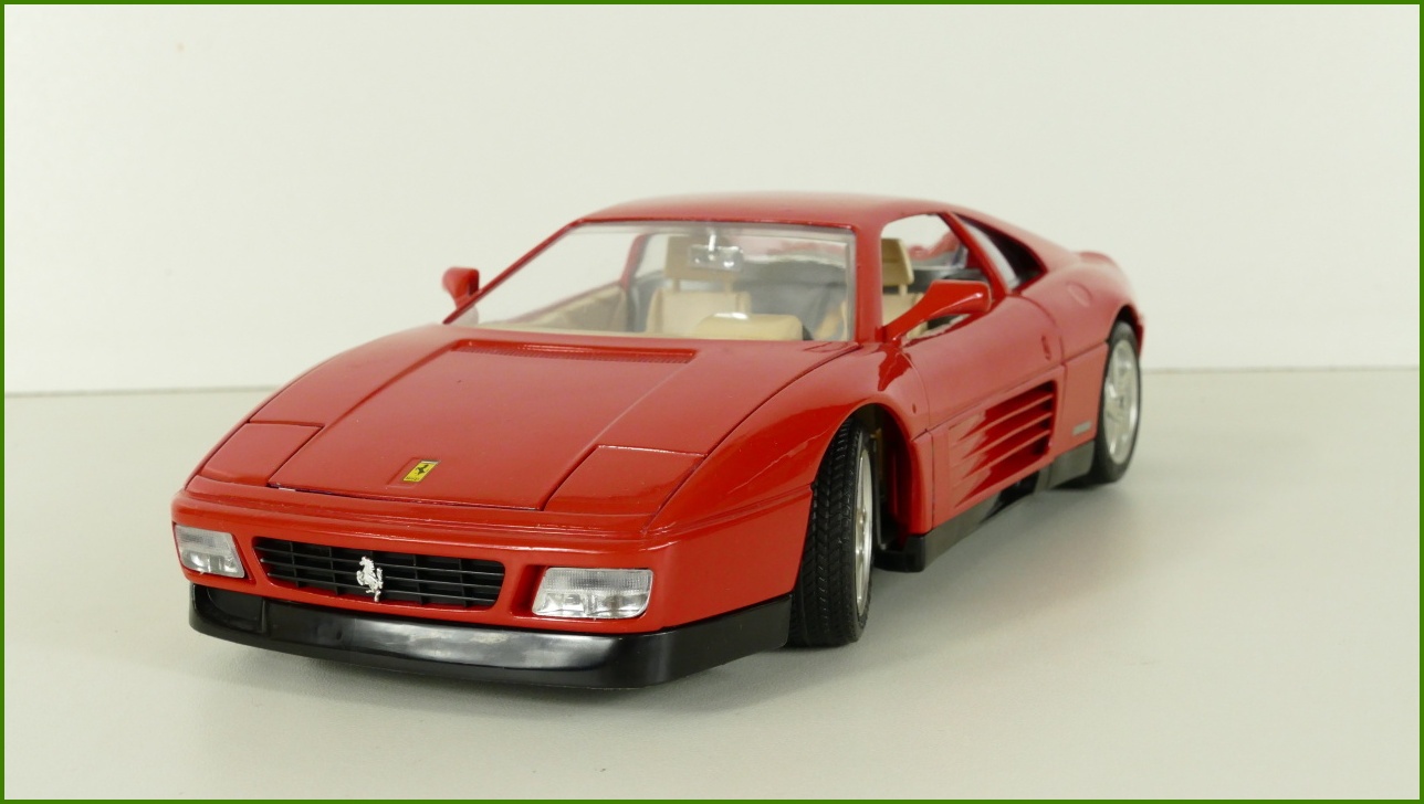Kovový Model Bburago 1:18 - Ferrari 348 tb (1989) s Krabicí