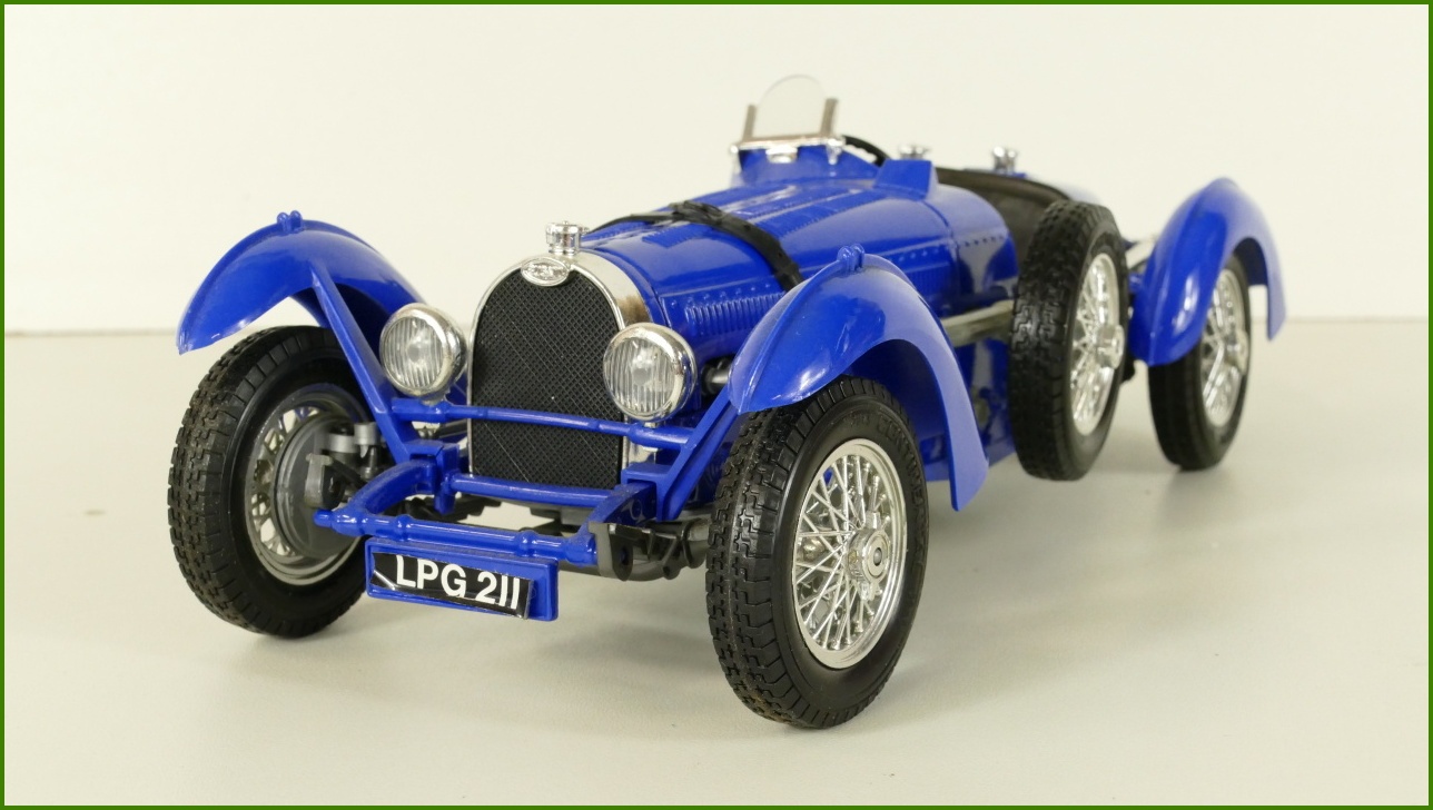 Kovový Model Bburago 1:18 - Bugatti Type 59 (1934) s Krabicí
