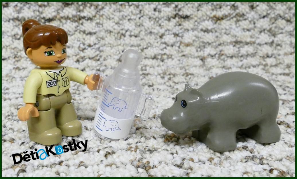 Lego® Duplo® Láhev pro Zvířátka Průhledná