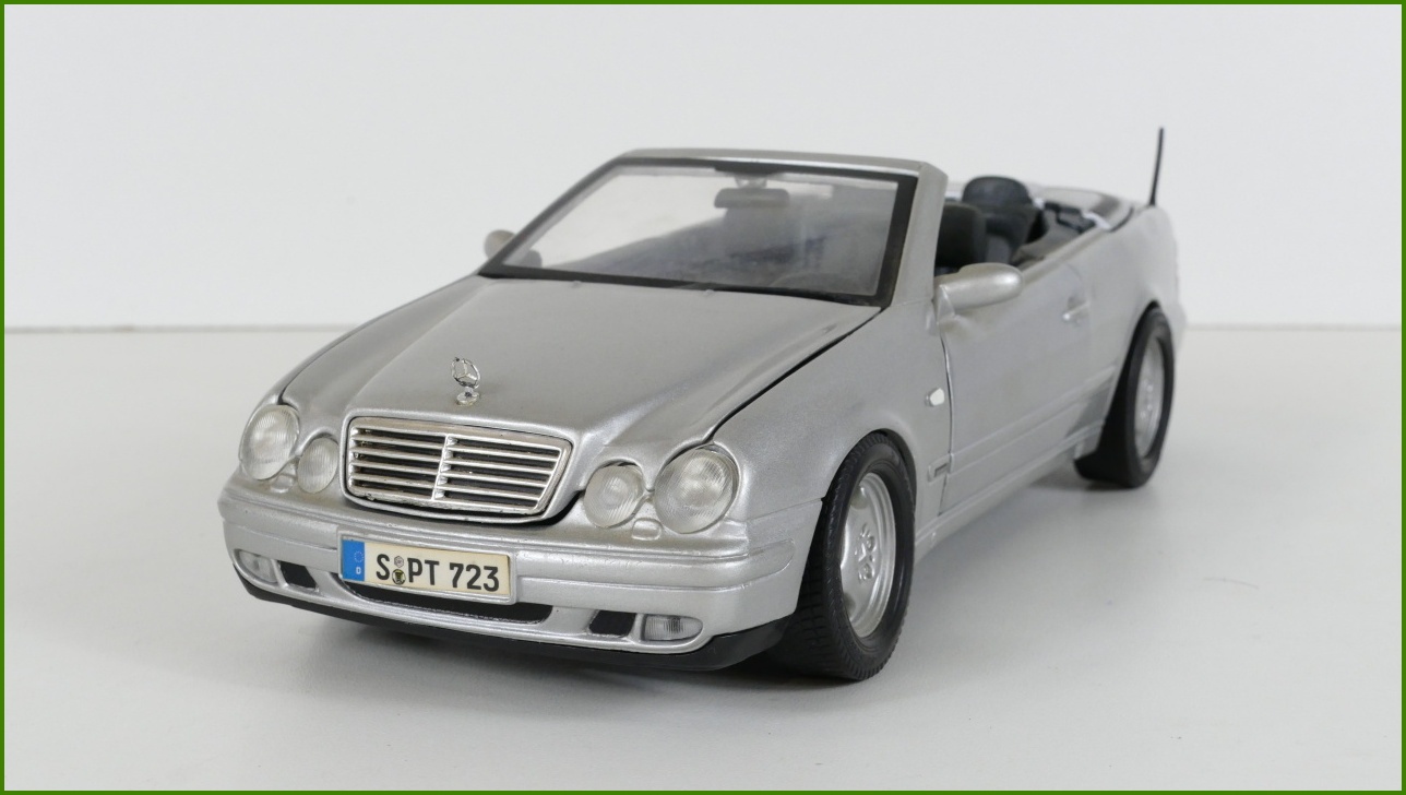 Model Anson 1:18 - Mercedes-Benz CLK
