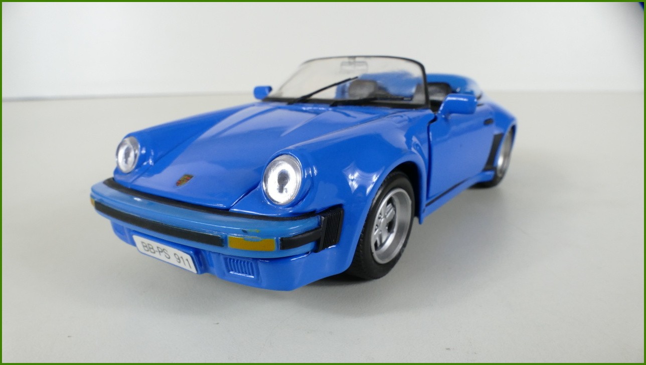 Model Auta Maisto 1:24 - Porsche 911 Speedster (1989)