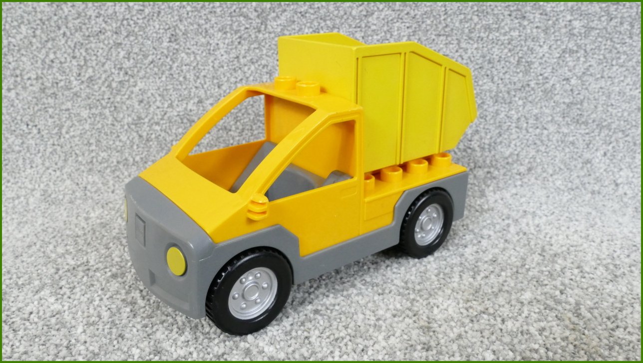 Lego® Duplo® Korba pro Nákladní a Jiná Auta (Úzký Žlutý)