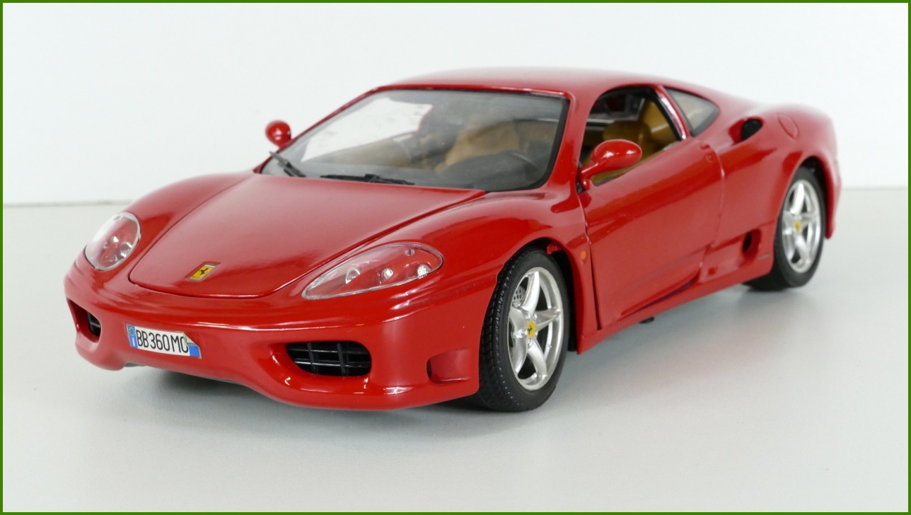 Kovový Model Bburago 1:18 - Ferrari 360 Modena (1999)