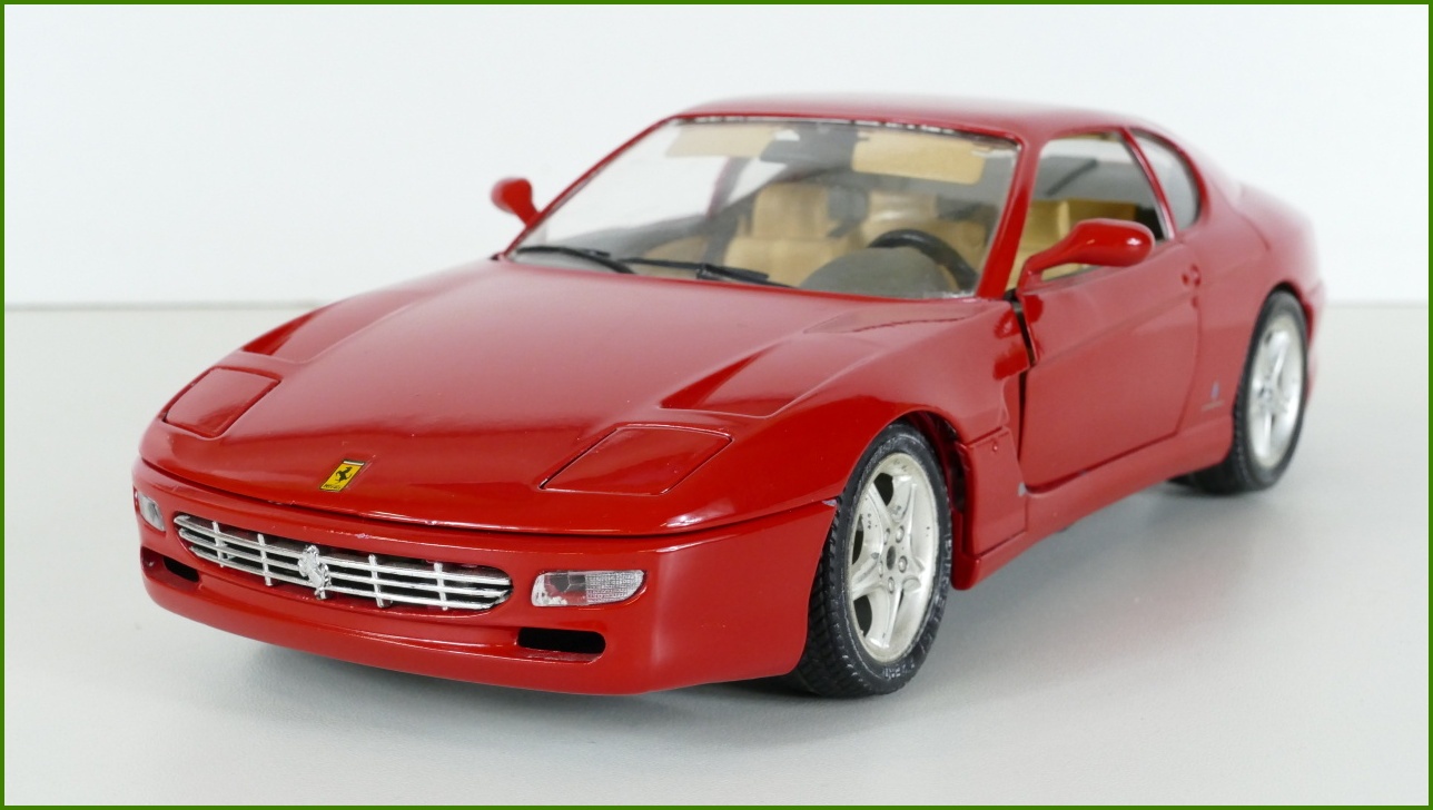 Kovový Model Bburago 1:18 - Ferrari 456 GT (1992) - Viz Popis